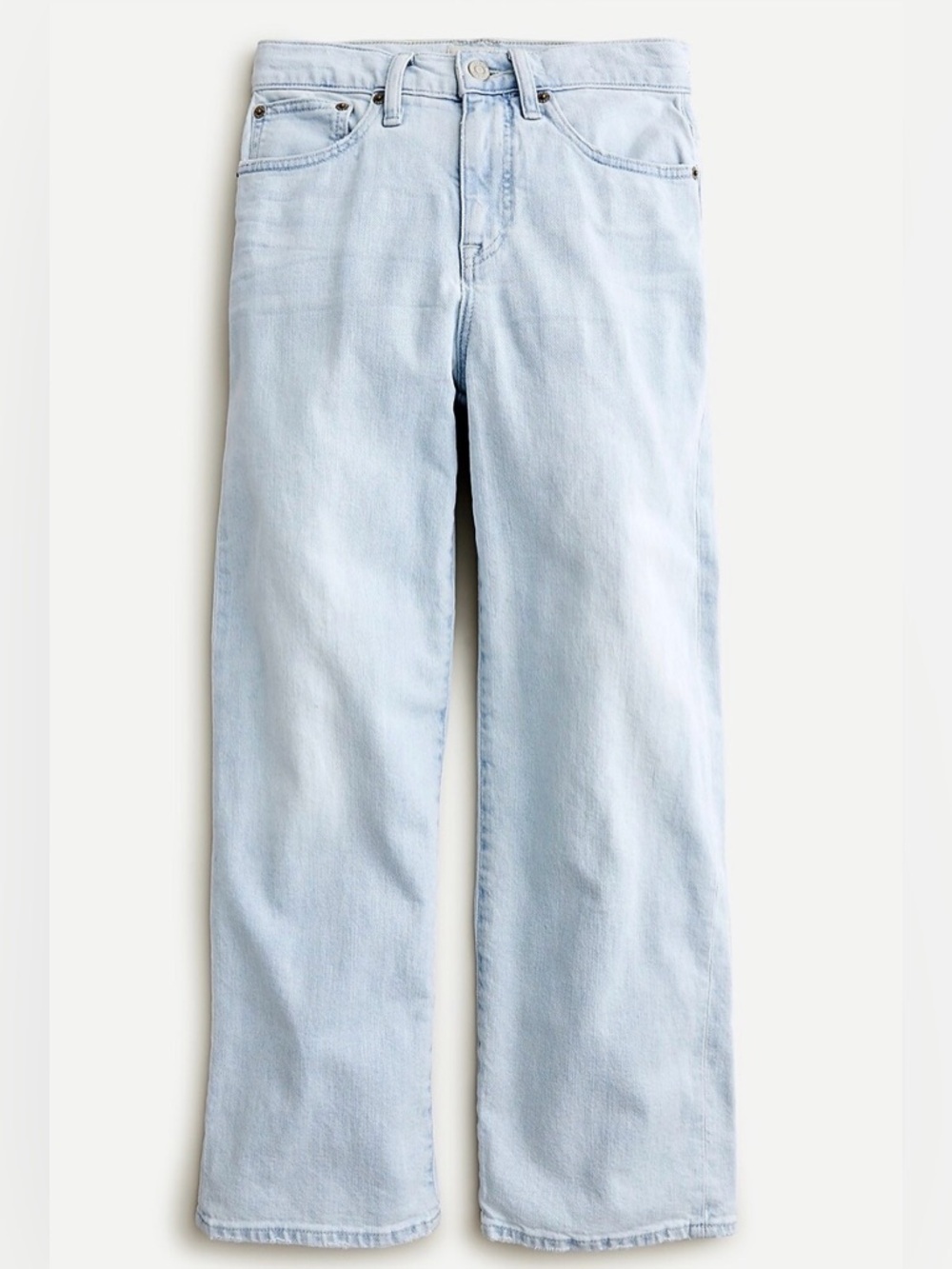 J. Crew Slim Wide-Leg Jean in Misty Surf wash - 28 - BNWOT - Picture 7 of 7
